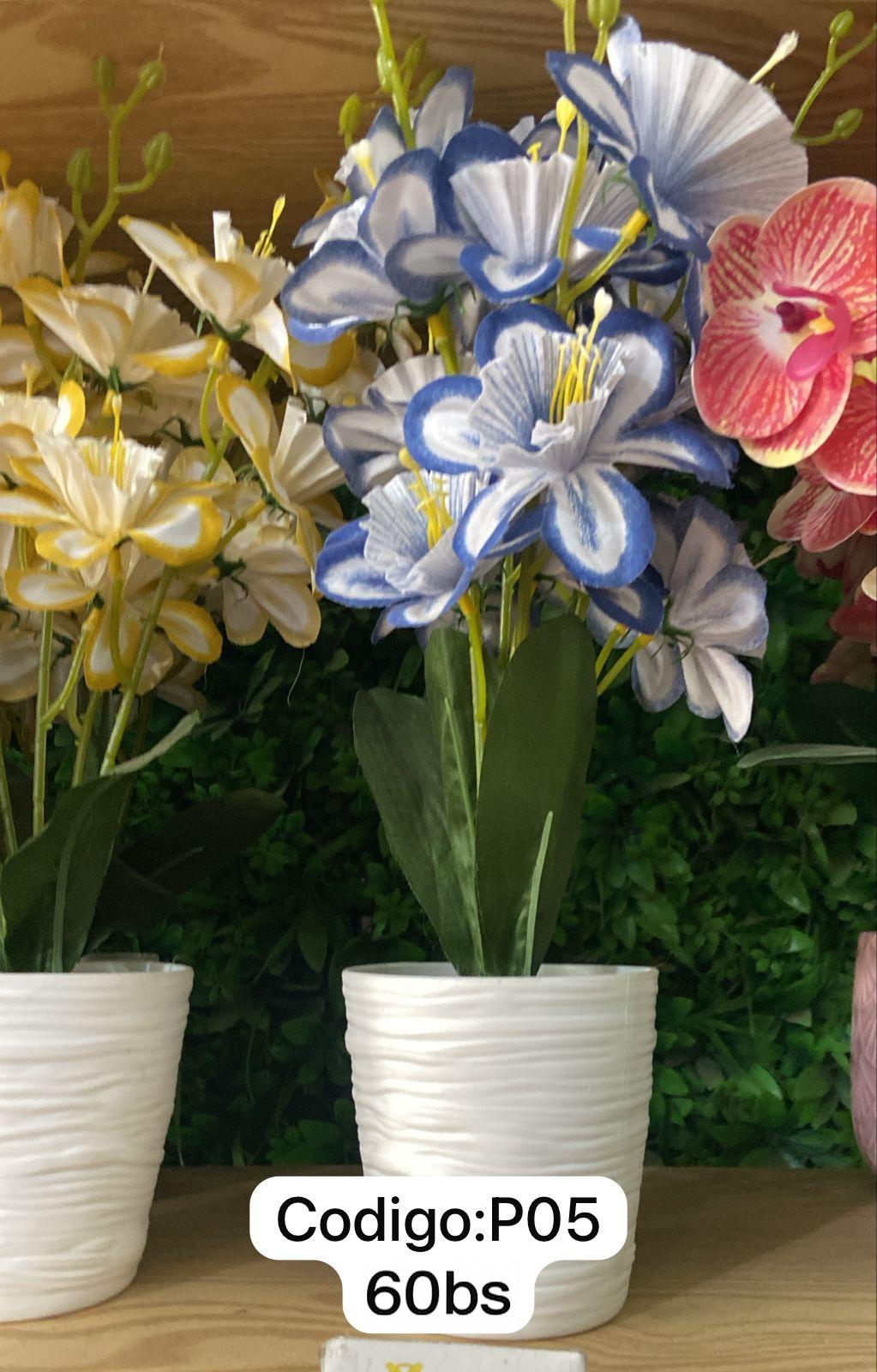 Flores de plástico-P05